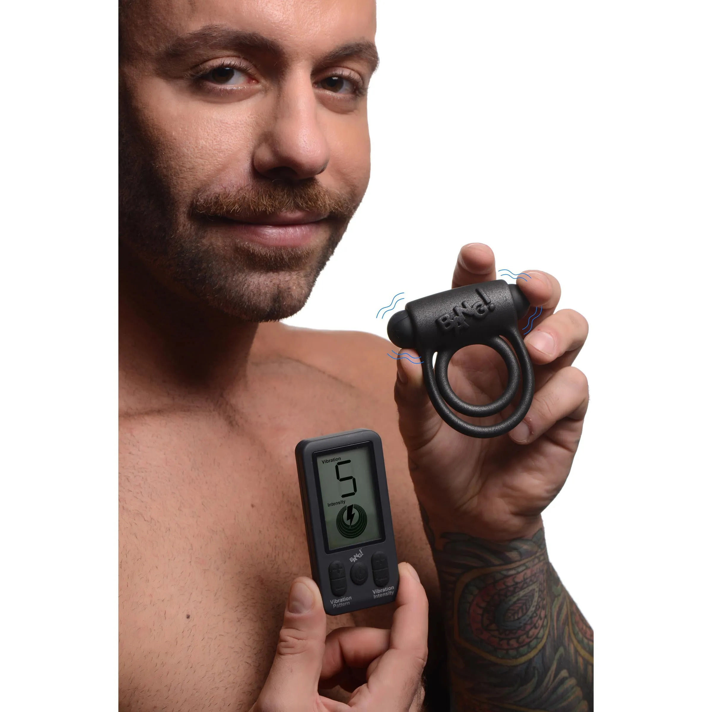 25X Platinum Series Cock Ring with Remote Control