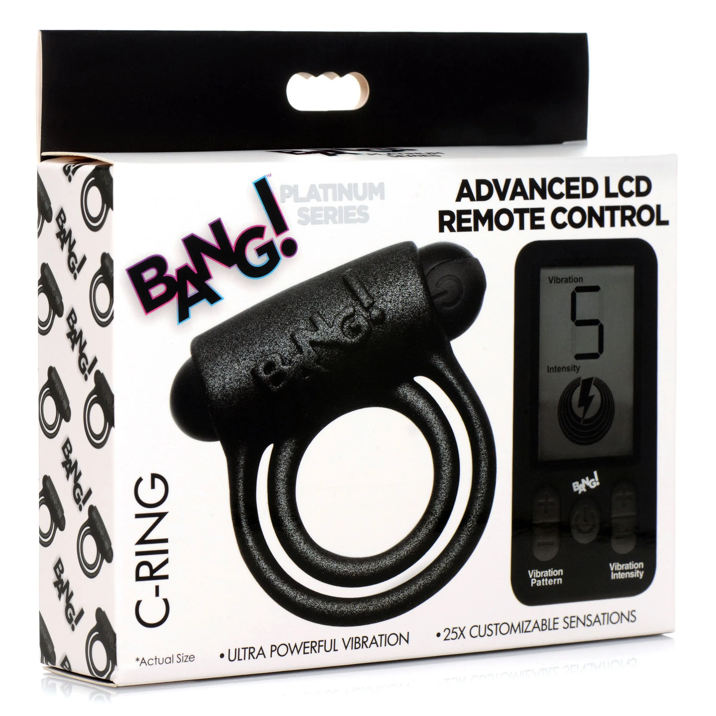 25X Platinum Series Cock Ring with Remote Control