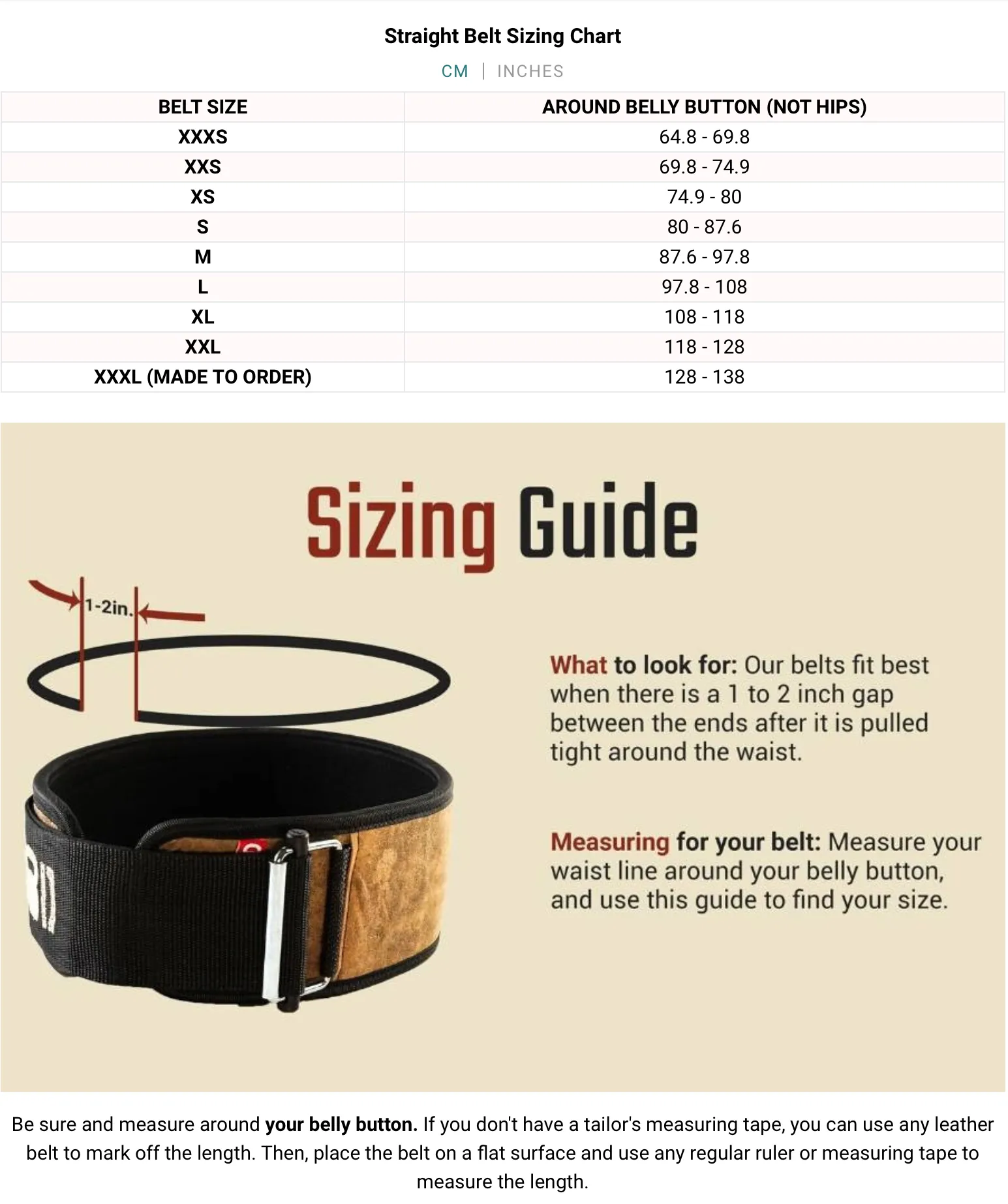 2POOD Operator Straight Belt 4"
