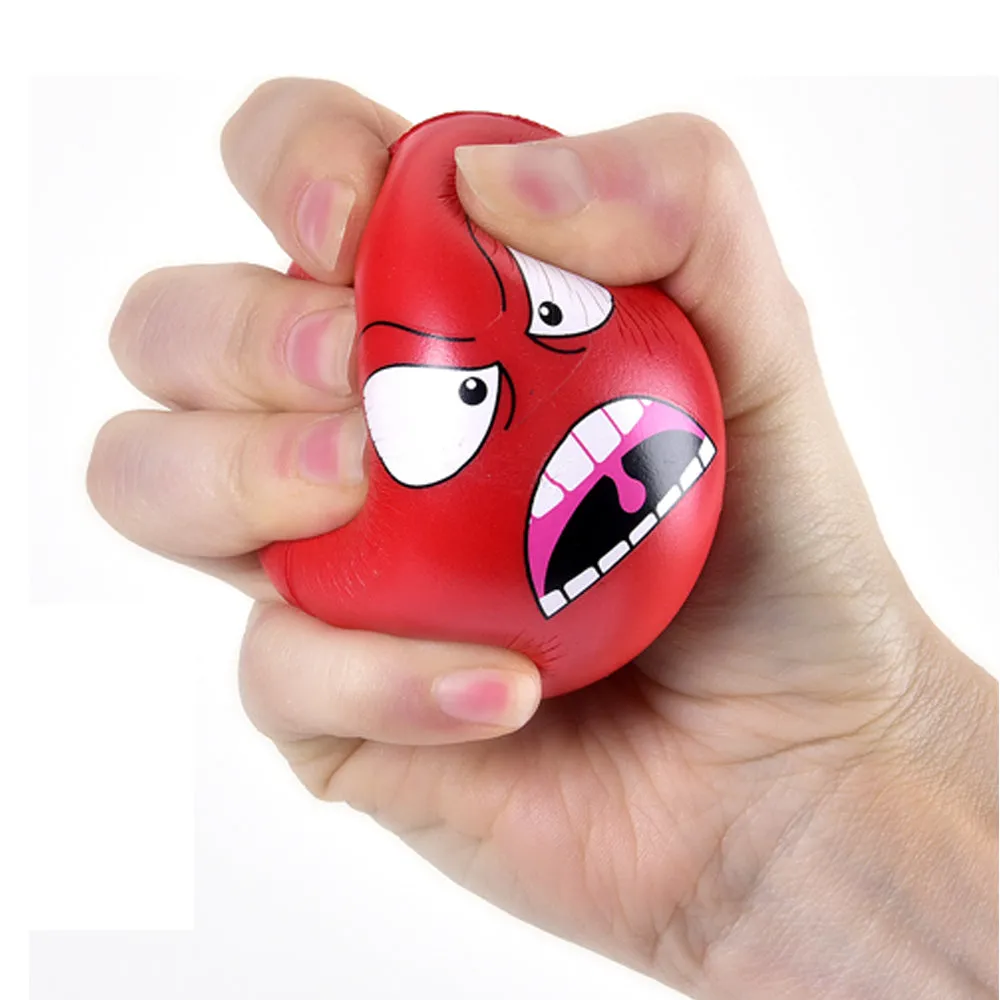 3 Pc Anger Management Balls Stress Reliever Squeeze Hand Pain Stress Relief