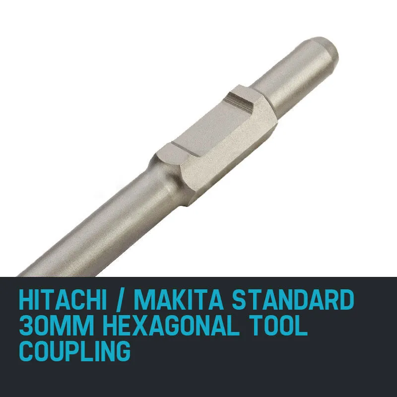 30mm Moil Point Jack Hammer Chisel Bit