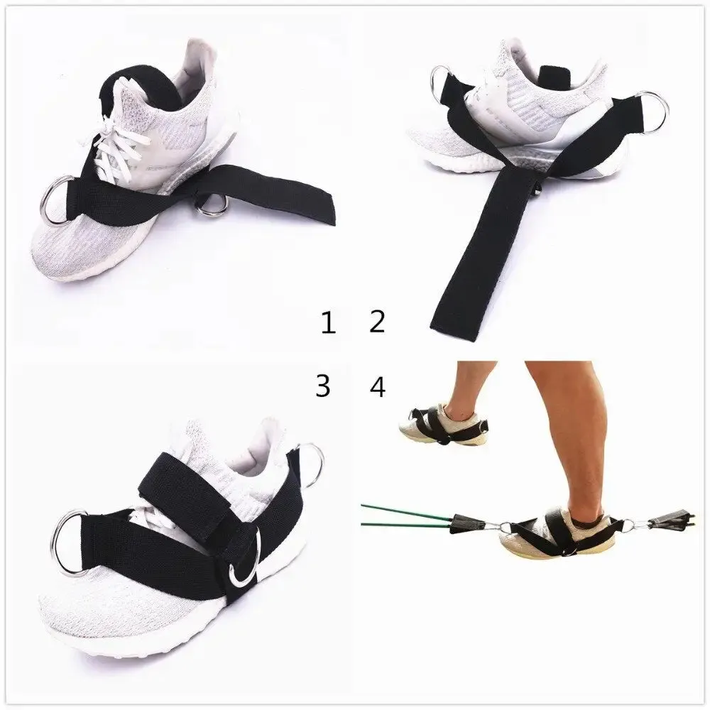4 D-rings Ankle Strap for Cable Machines