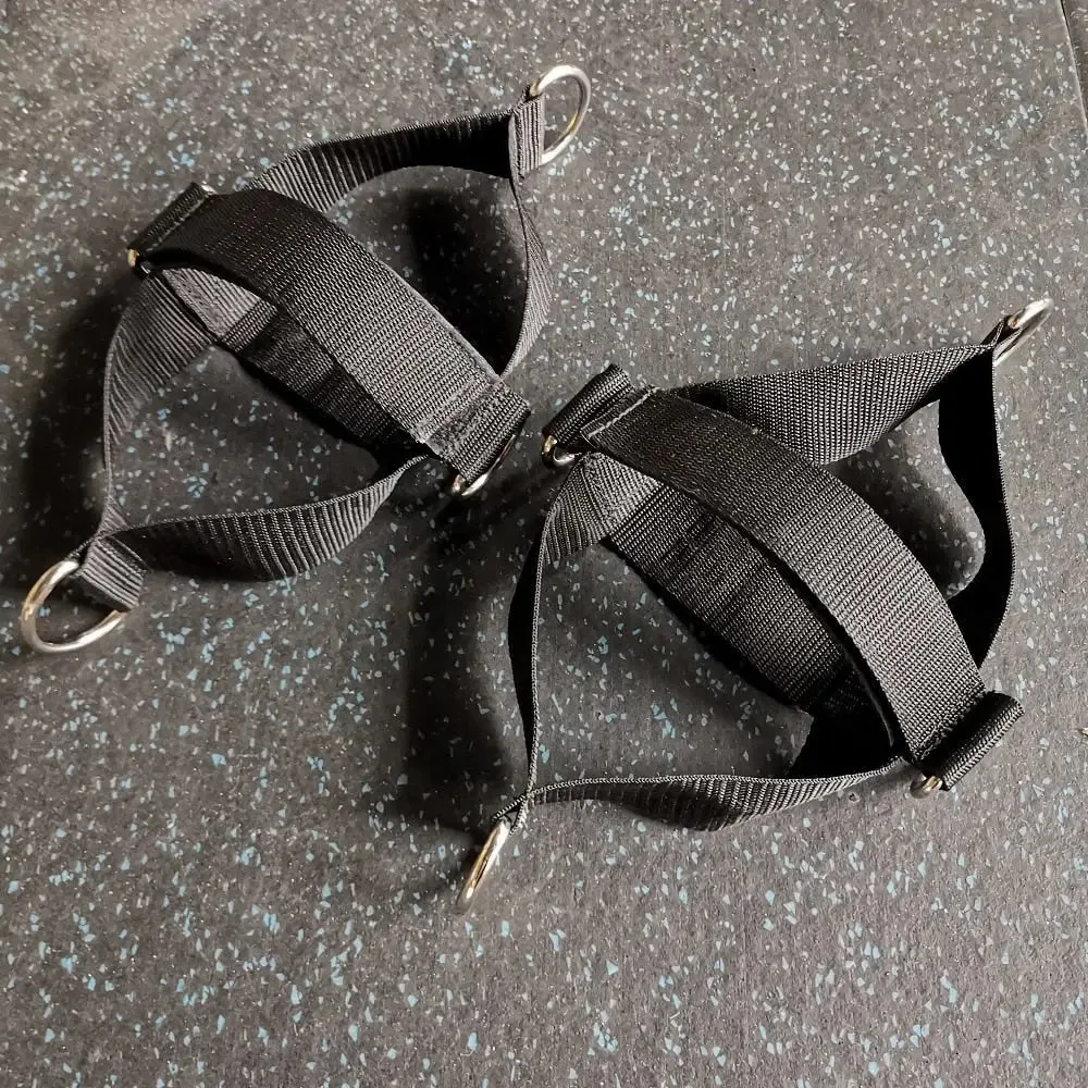 4 D-rings Ankle Strap for Cable Machines