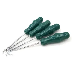 4pcs 160mm Car Oil Seal Screwdrivers Set Gasket Puller Remover Pick Hooks Multifunction Tools