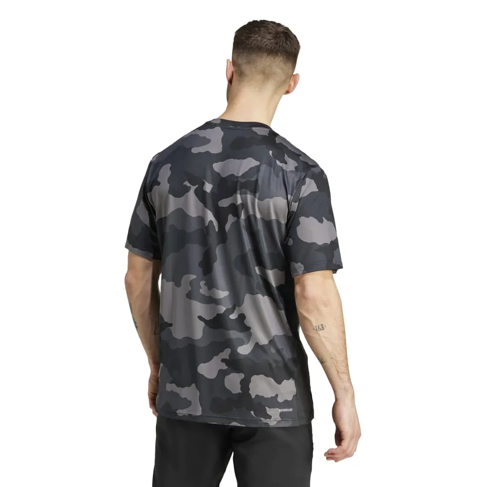 adidas Train Essentials Camo Allover Print Men's Tee