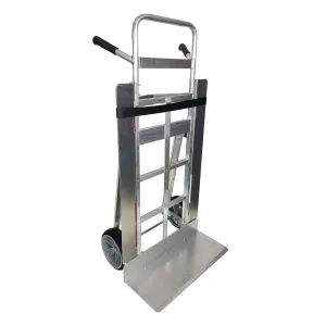 B&P Liberator XT Extra Wide Hand Truck - 12in Nose Plate - Wings - Stair Climbers