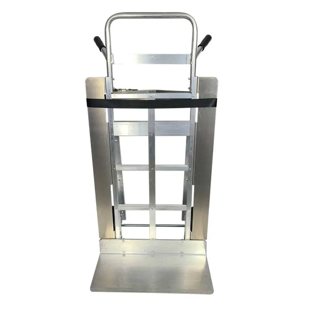 B&P Liberator XT Extra Wide Hand Truck - 12in Nose Plate - Wings - Stair Climbers