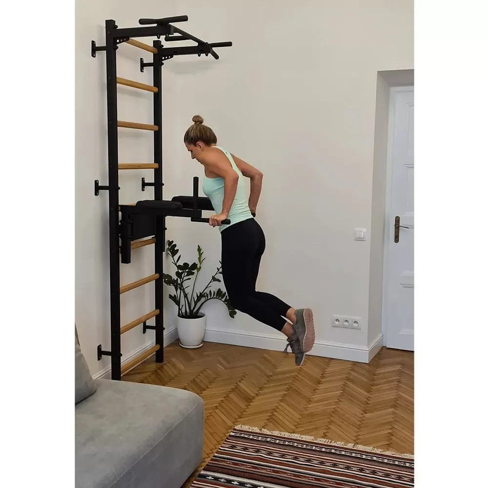 BenchK Stall Bar With Pull-up Bar and Dip Station 722B