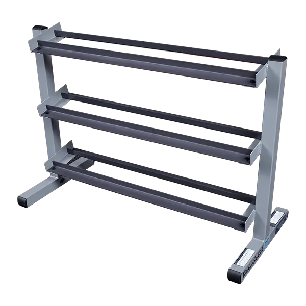 Body-Solid 5-50lb 3 Tier Dumbbell Rack