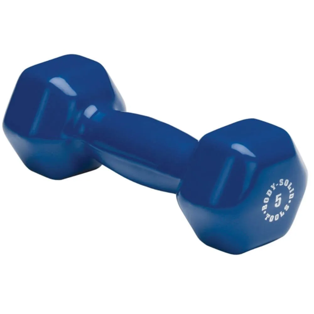 Body-Solid Tools Vinyl Dumbbells BSTVD