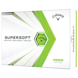 Callaway Supersoft Bold Matte Lime (New In Box)
