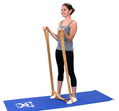CanDo Multi-Grip Exerciser 30 Yard Roll, Heavy, Blue