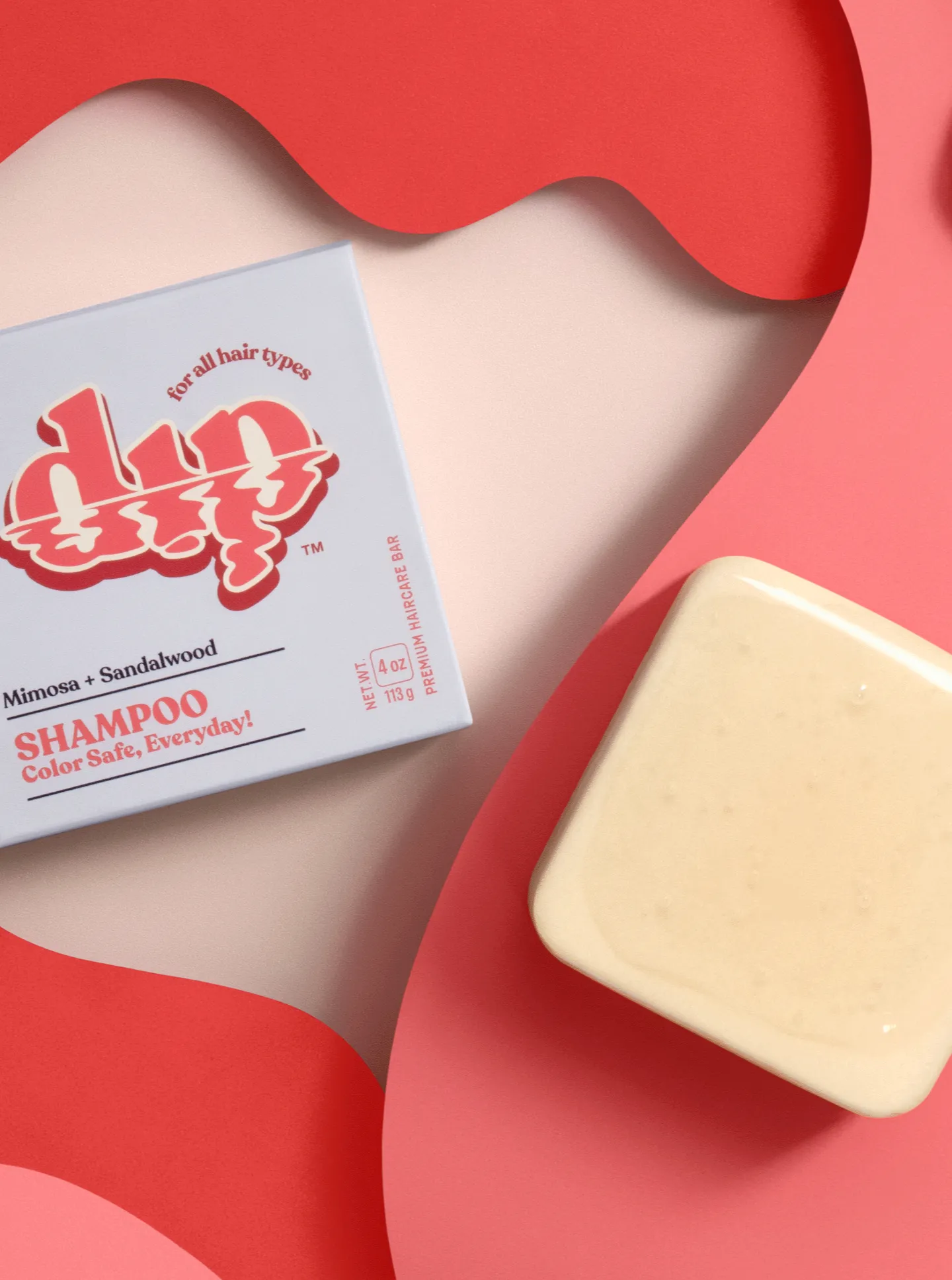 Color Safe Shampoo Bar for Every Day - Mimosa & Sandalwood
