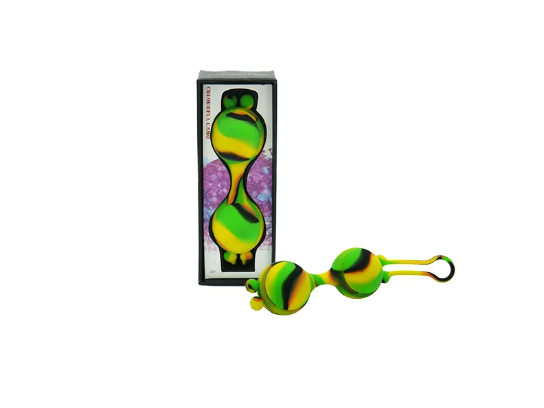 Colourful Camo LANA Kegel Ball Yellow