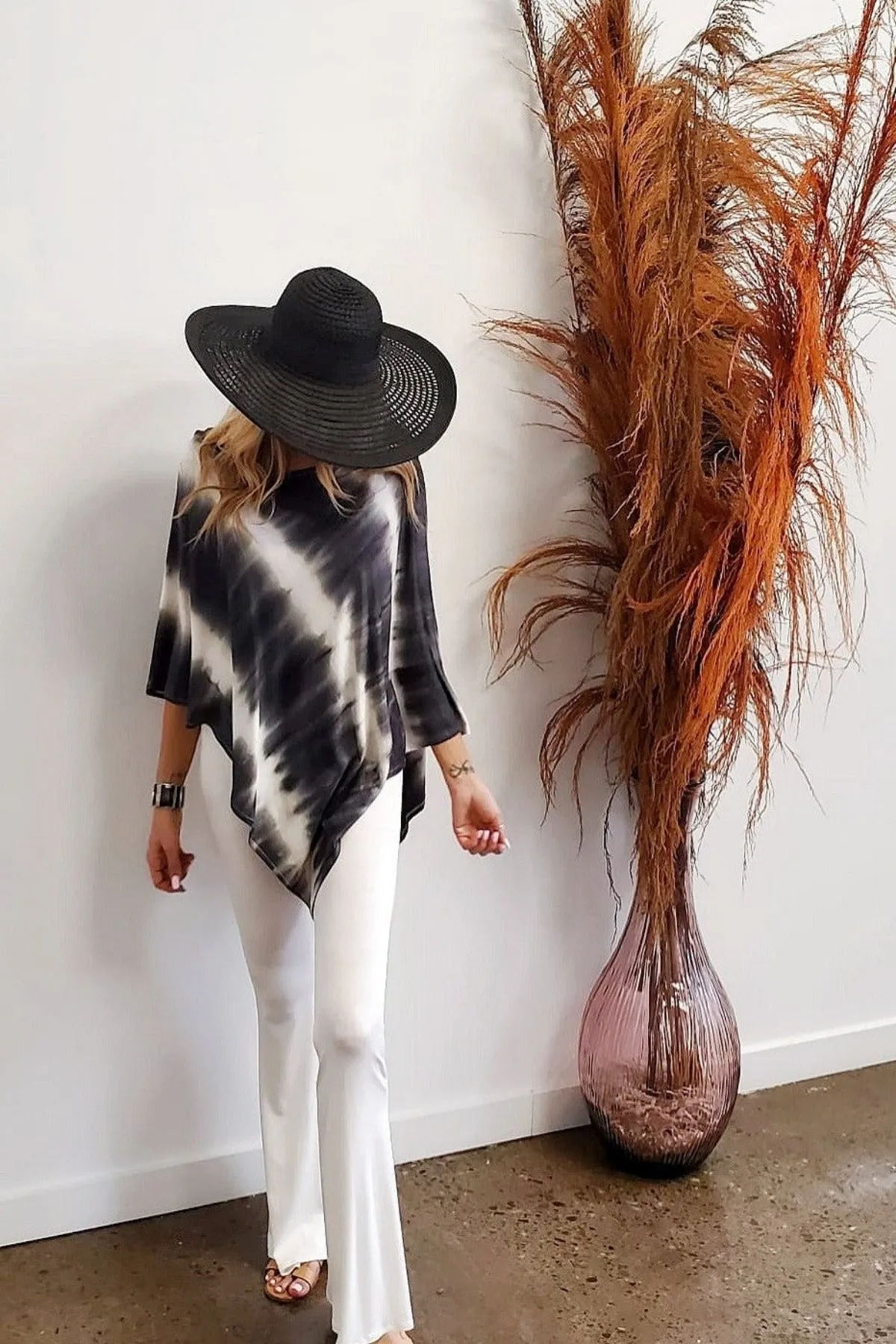 Dip Dye Poncho