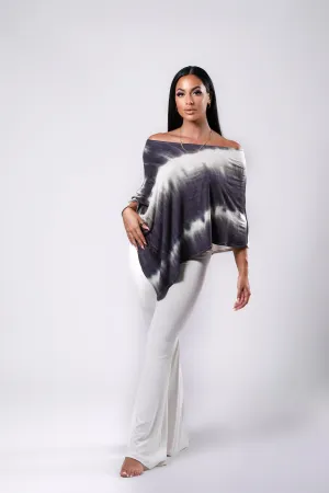 Dip Dye Poncho