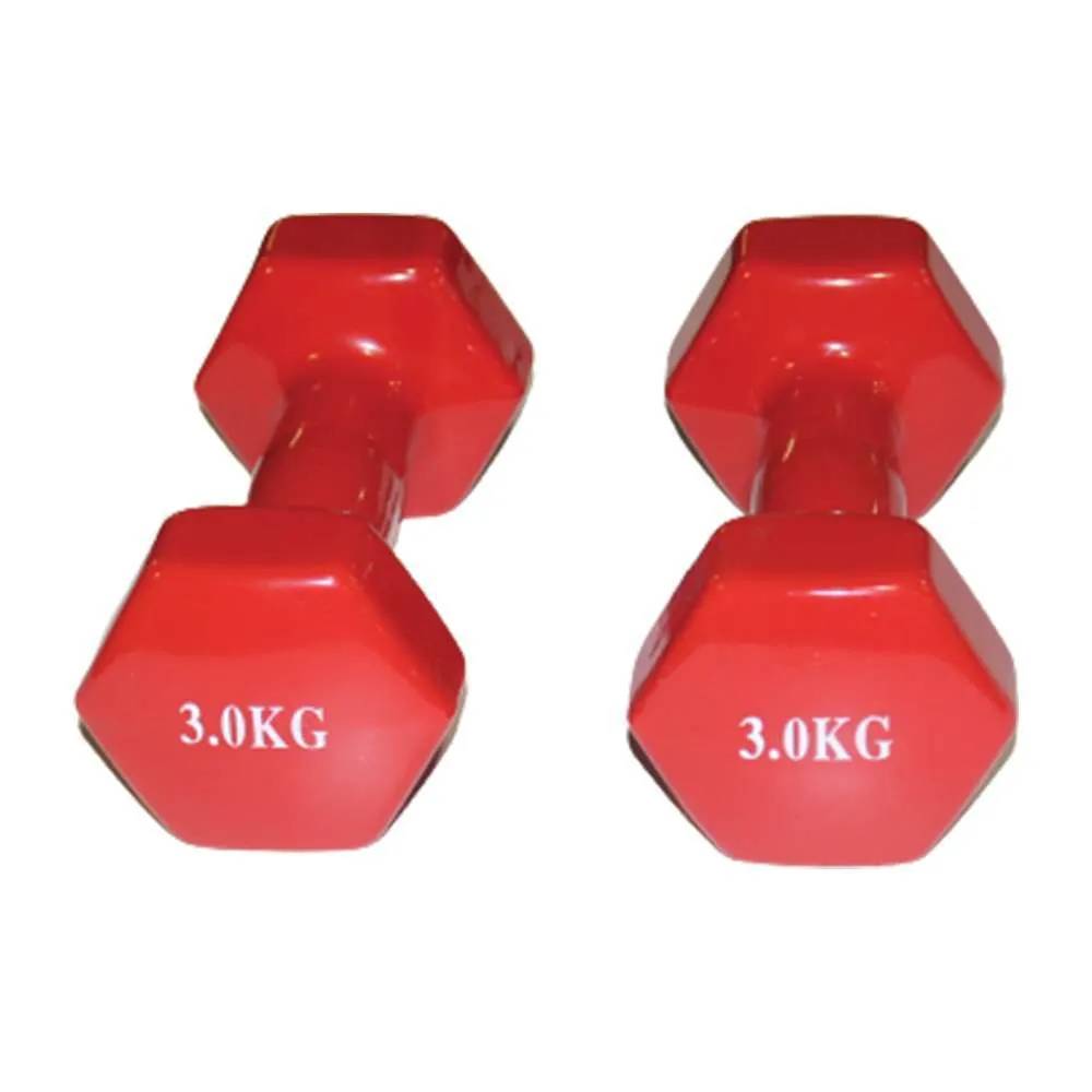 Dumbbells Vinyl Coated 3kg