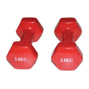 Dumbbells Vinyl Coated 3kg