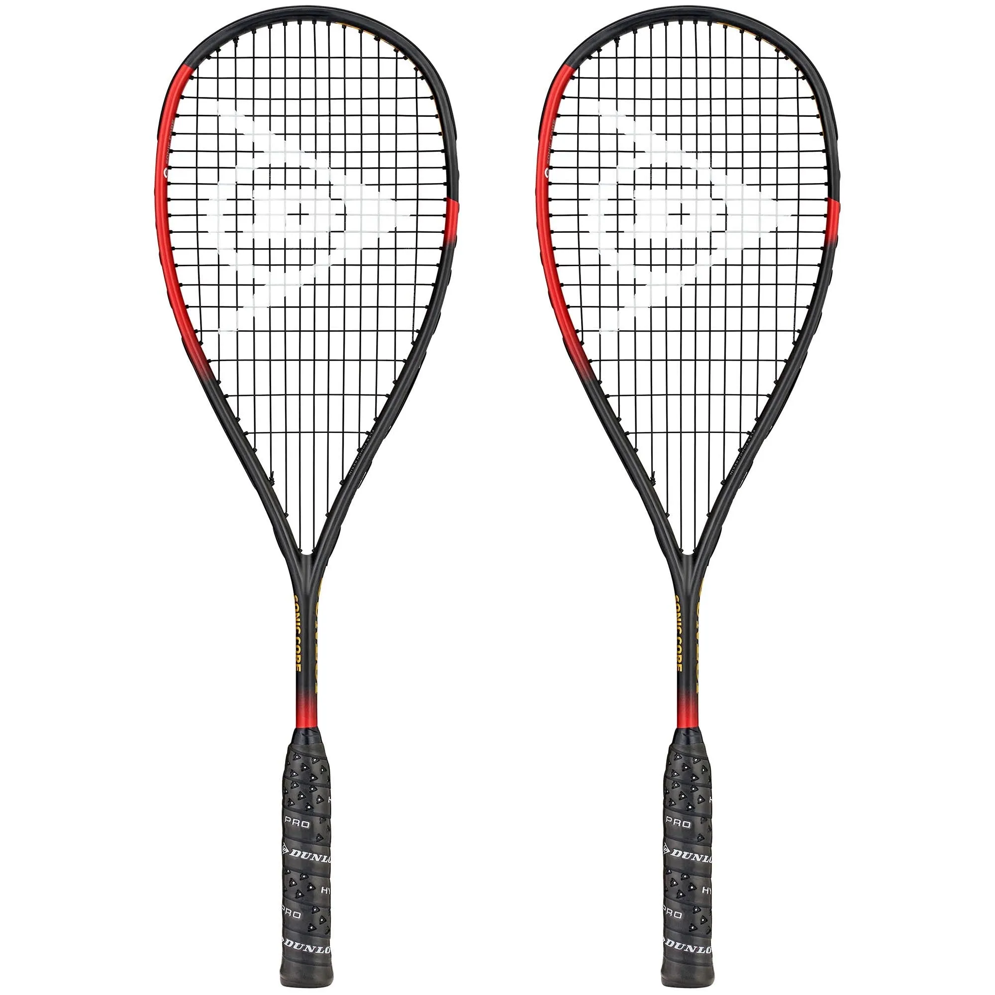 Dunlop Sonic Core Revelation Pro Squash Racket Double Pack