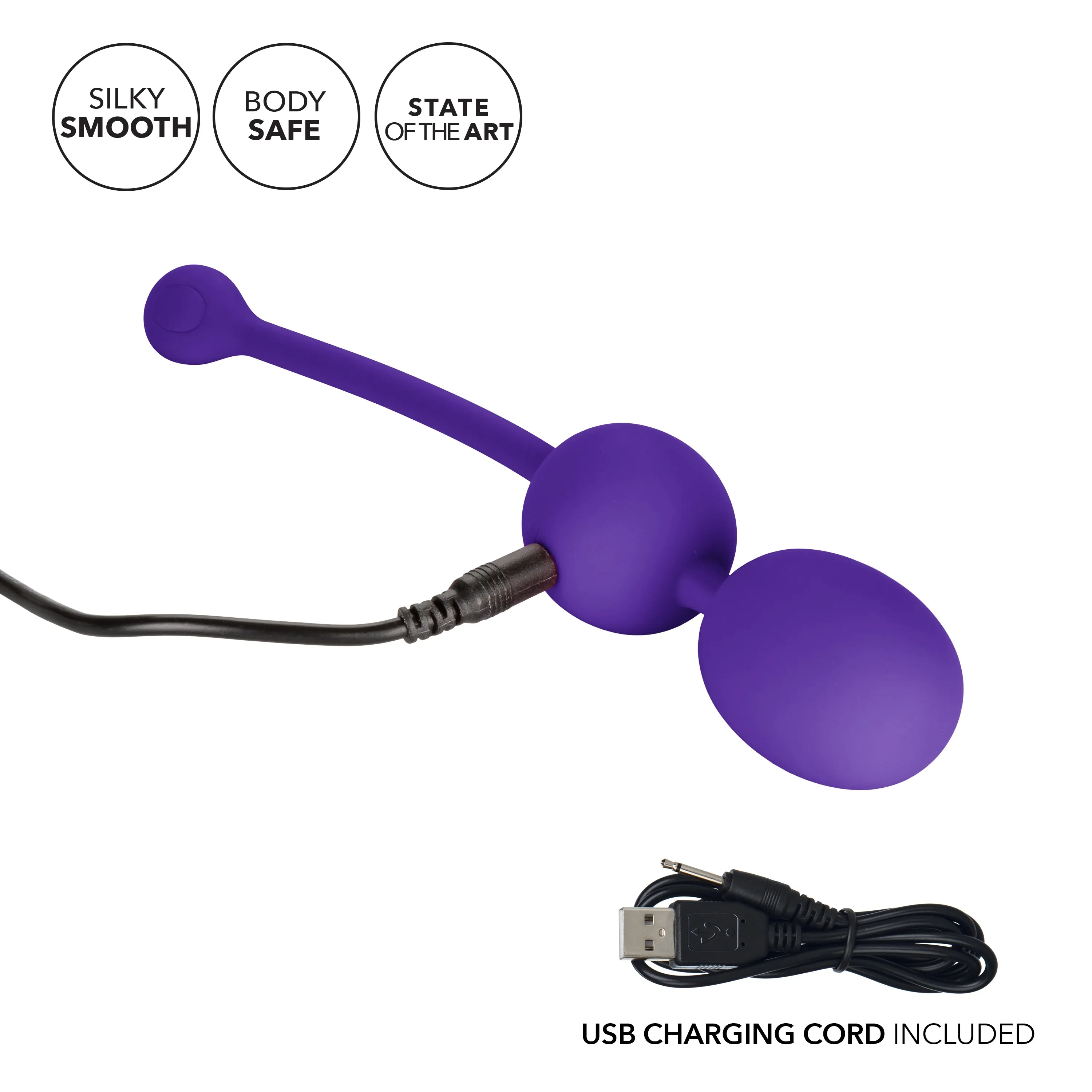 Eco-Friendly Rechargeable Kegel Buddy with 12 Fun Functions