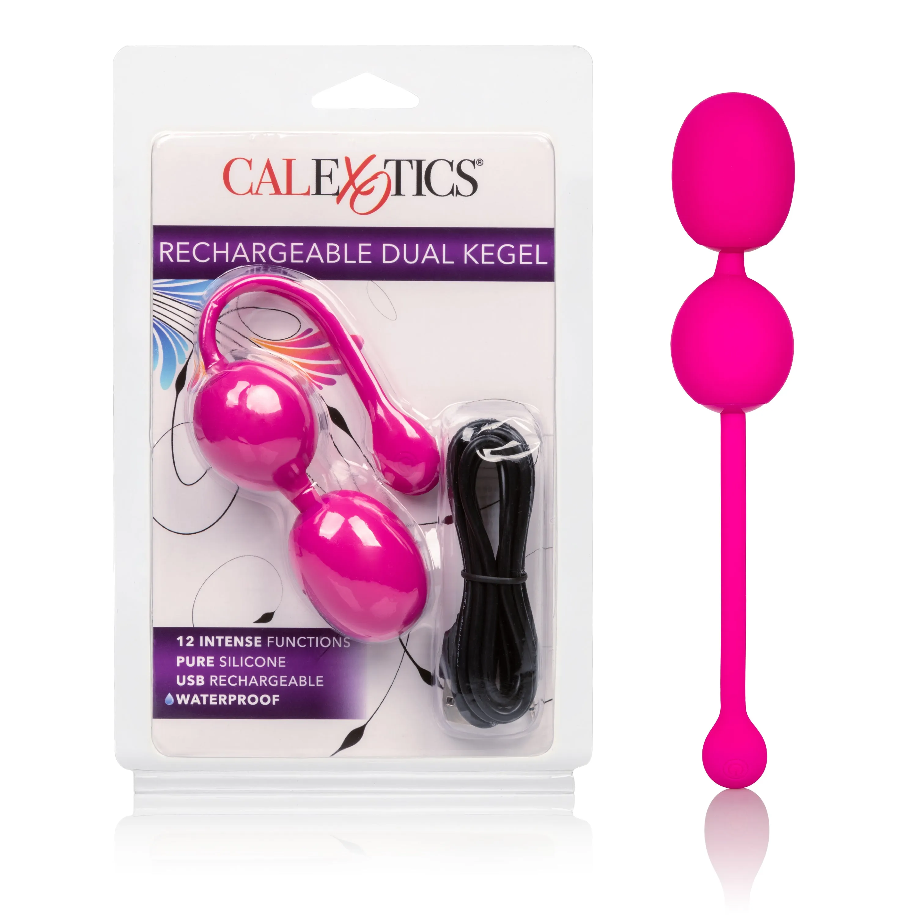 Eco-Friendly Rechargeable Kegel Buddy with 12 Fun Functions