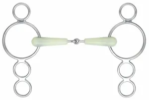 Equikind Three Ring Jointed Dutch Gag
