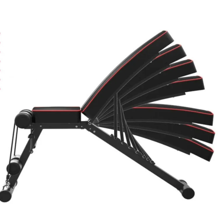 Foldable 7 Position Gym Bench with Sit-up Function