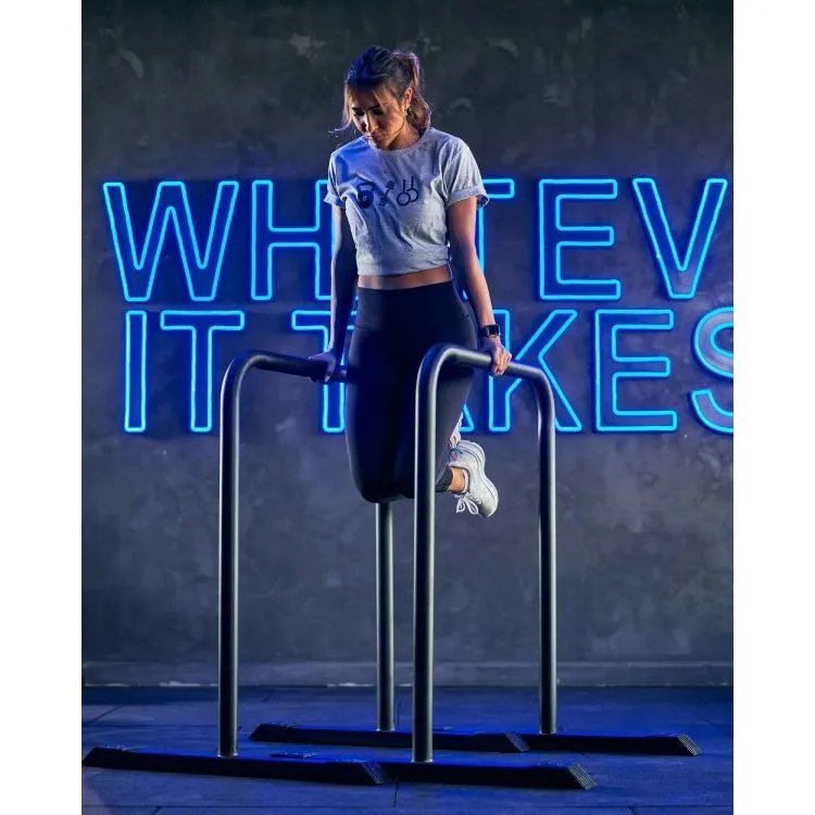 Garage Gear Fitness Gym CrossFit (2X) High Ground Parallettes Set [WS]