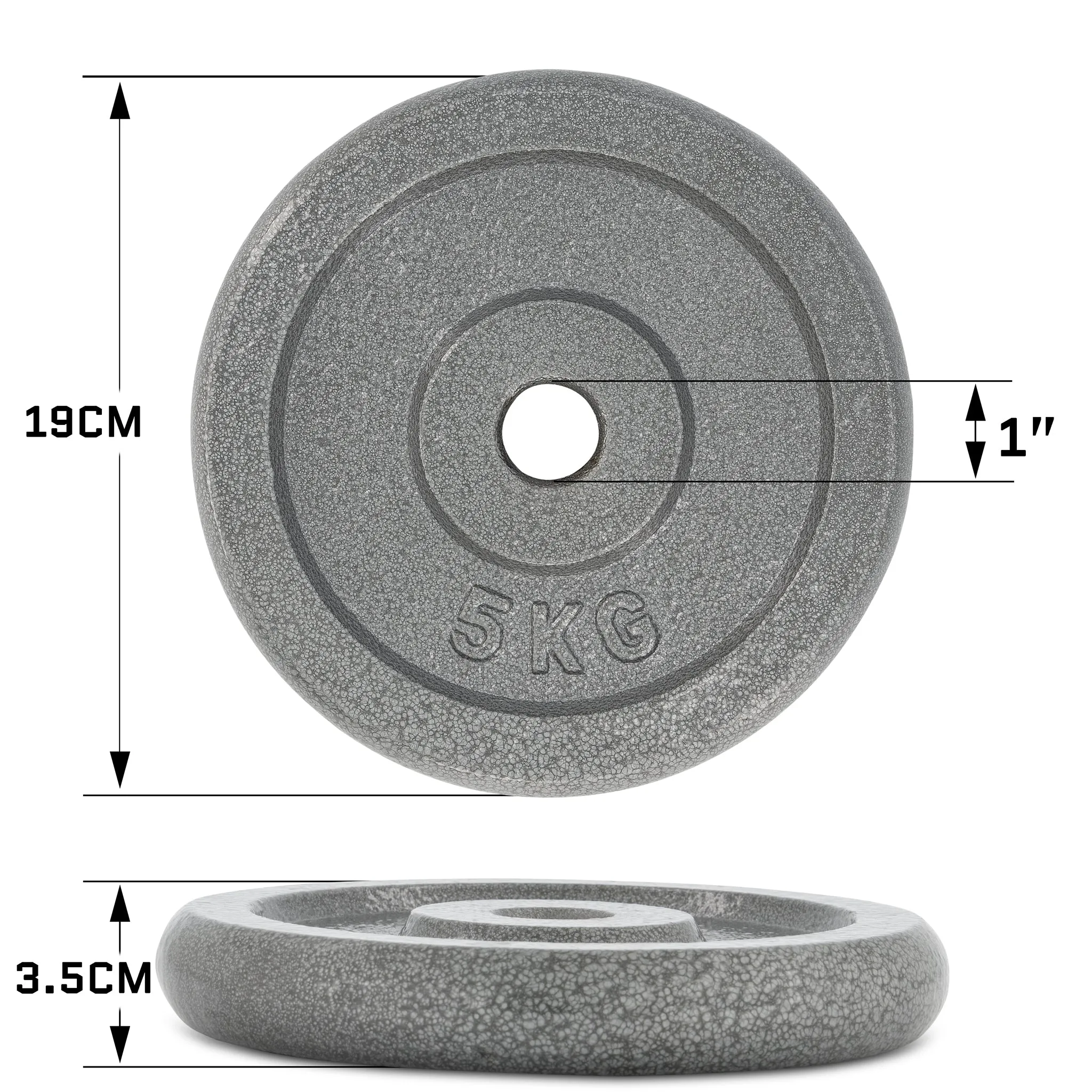 Hammerstone Iron Plates - 5kg