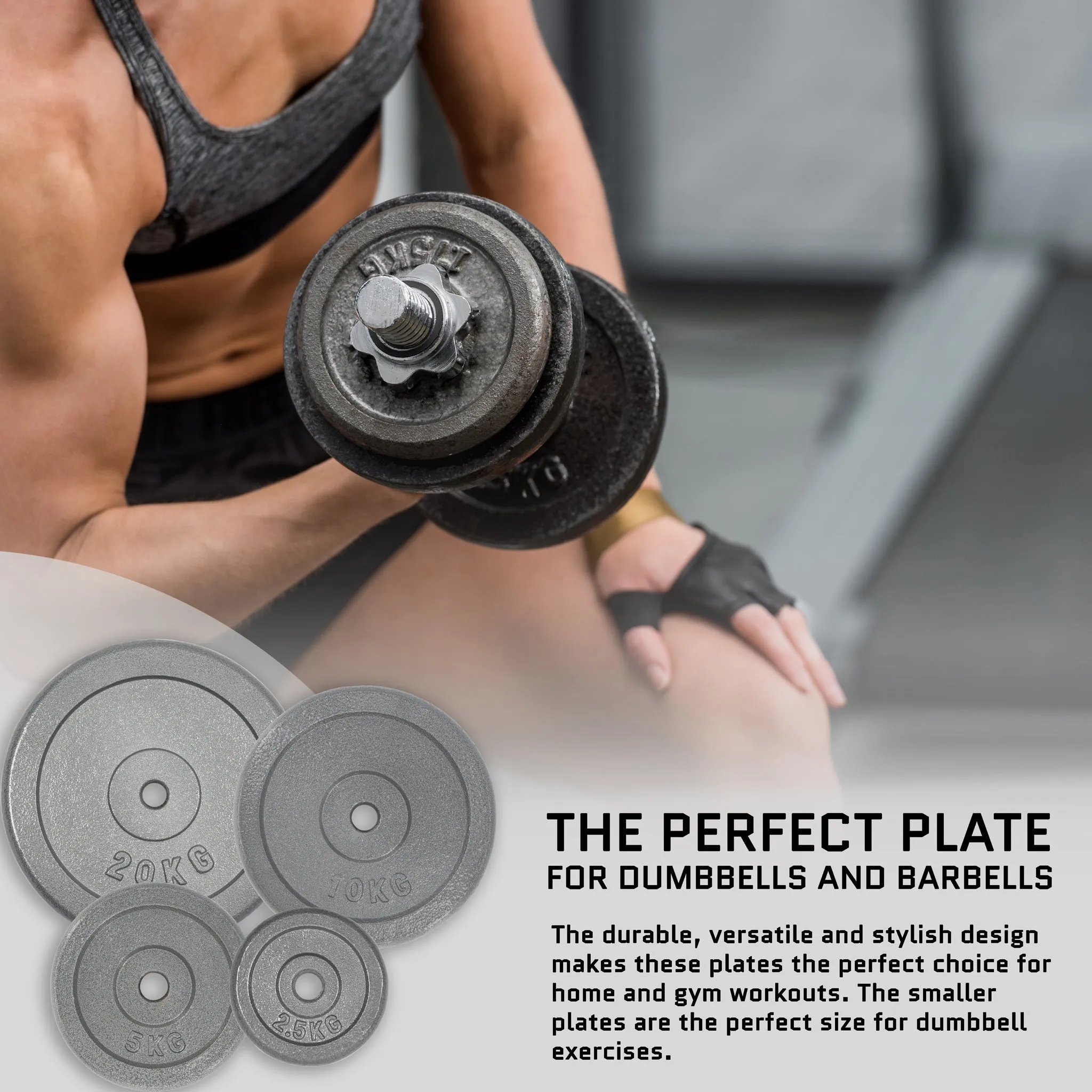 Hammerstone Iron Plates - 5kg