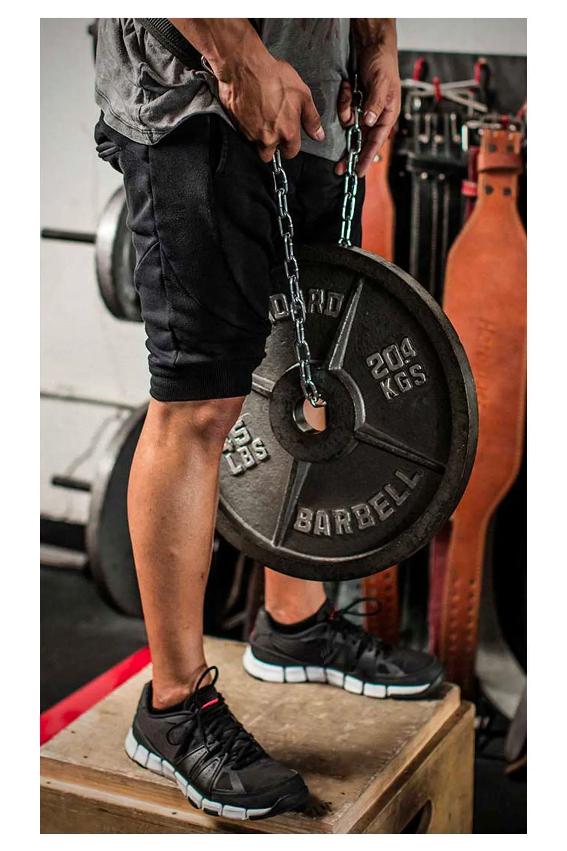 Harbinger PolyPro Dip Belt with Chain