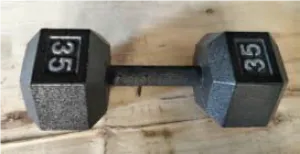 Hex Hammer Tone Dumbbell 45lbs