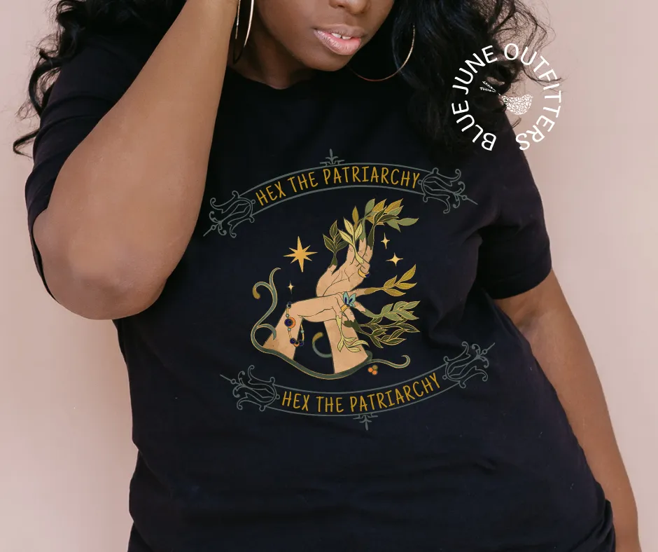 Hex The Patriarchy | Witchy Feminist Tee