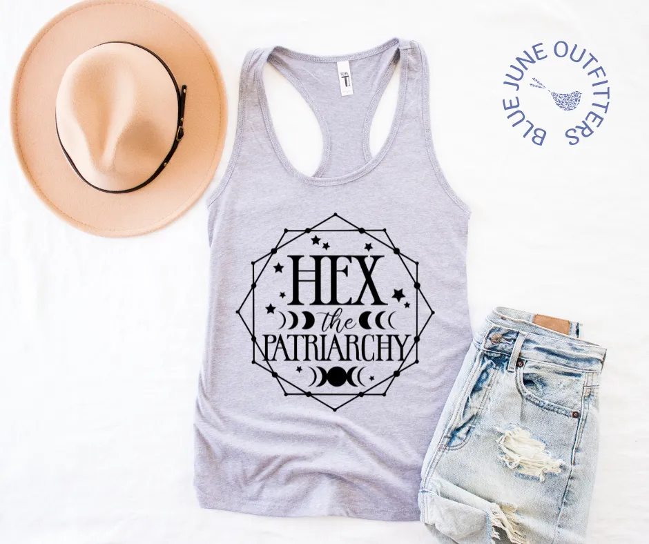 Hex The Patriarchy | Women's Witchy Feminist Tank Top