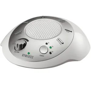 Homedics Sound Spa and White Noise  Machine, 6 Relaxing Nature Sounds, Sound Therapy for Home, Office, Nursery