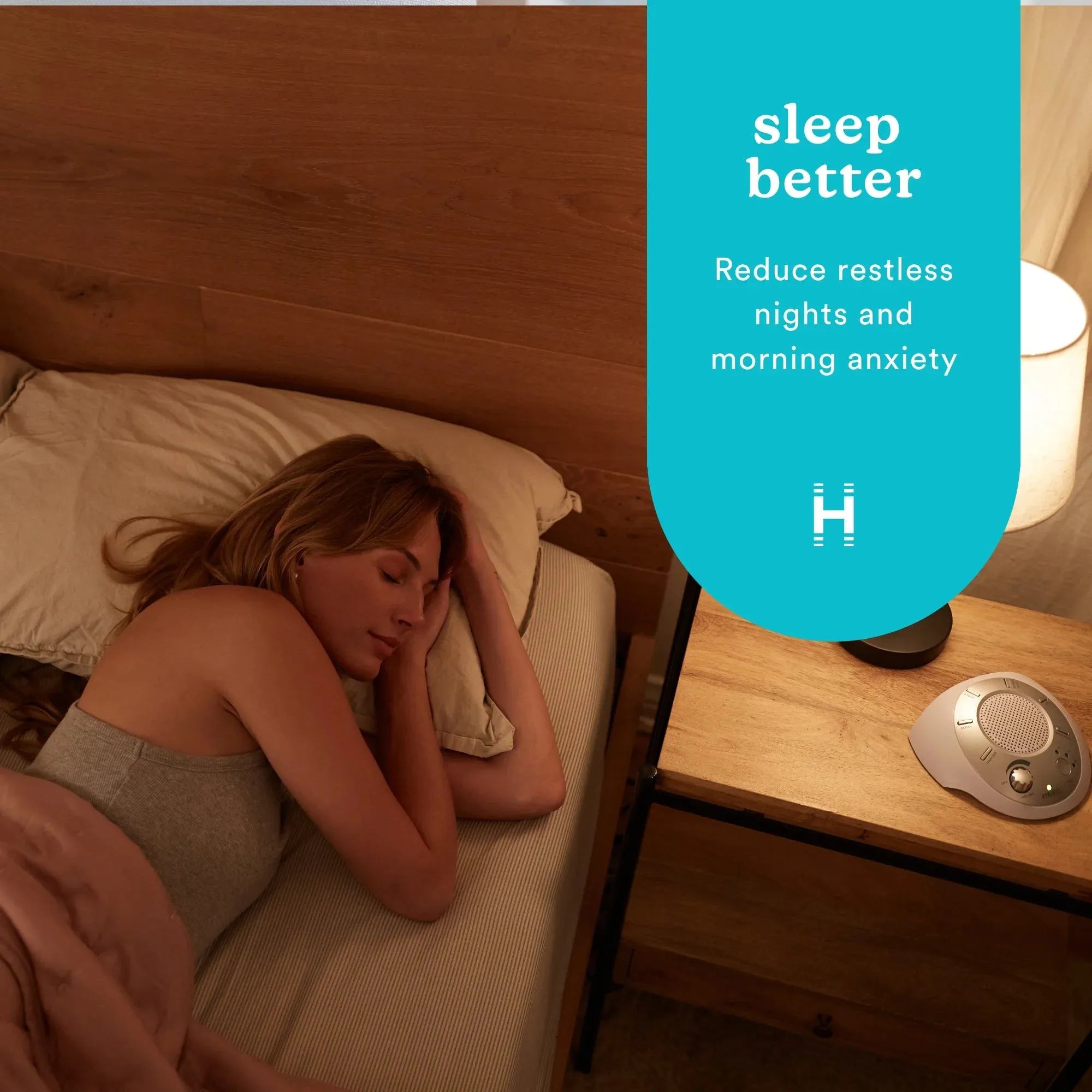 Homedics Sound Spa and White Noise  Machine, 6 Relaxing Nature Sounds, Sound Therapy for Home, Office, Nursery