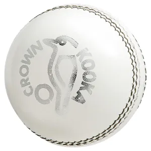 Kookaburra Crown White Cricket Ball (Dozen)