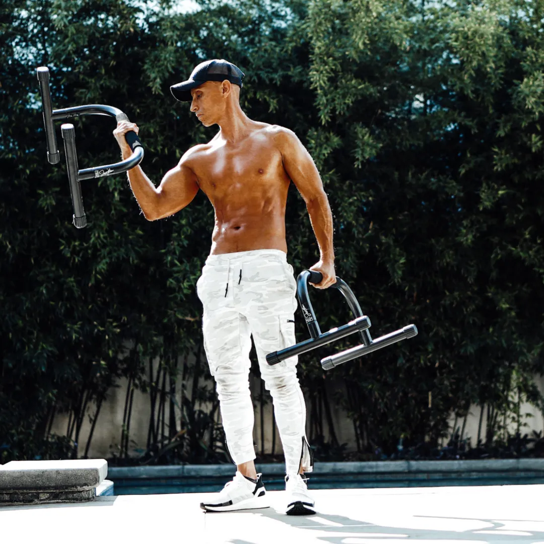 Lebert Fitness - Frank Medrano Parallettes Push Up Bars