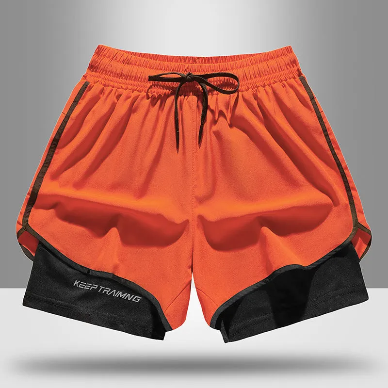 Men's and women's quick-drying sports shorts