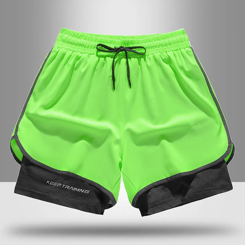 Men's and women's quick-drying sports shorts