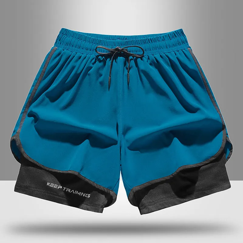 Men's and women's quick-drying sports shorts