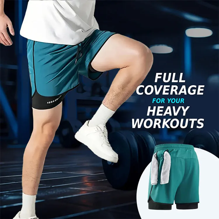 Men's and women's quick-drying sports shorts