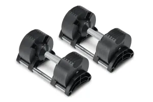 NÜOBELL 50lb Adjustable Dumbbells