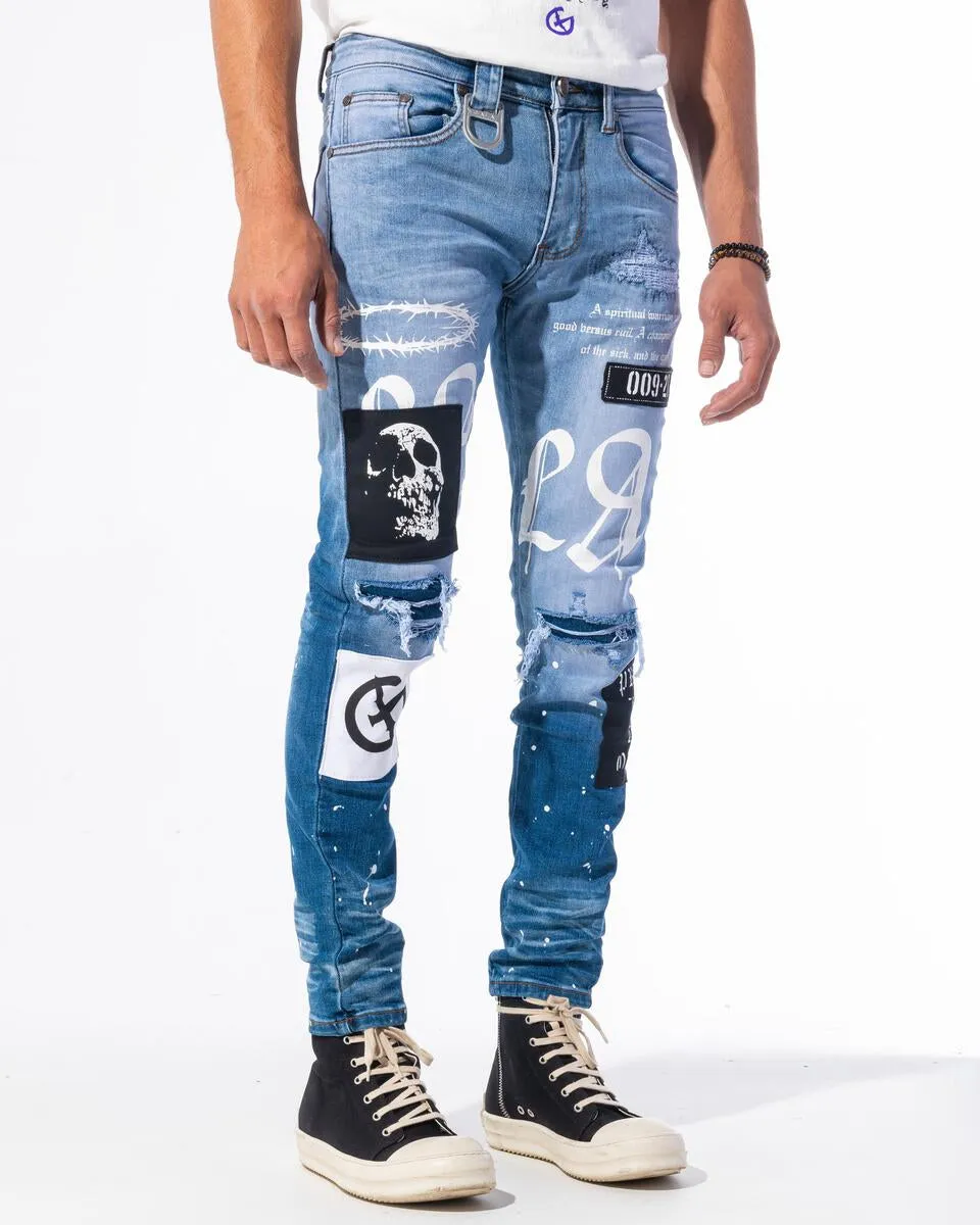"Resistance" Denim-Blue