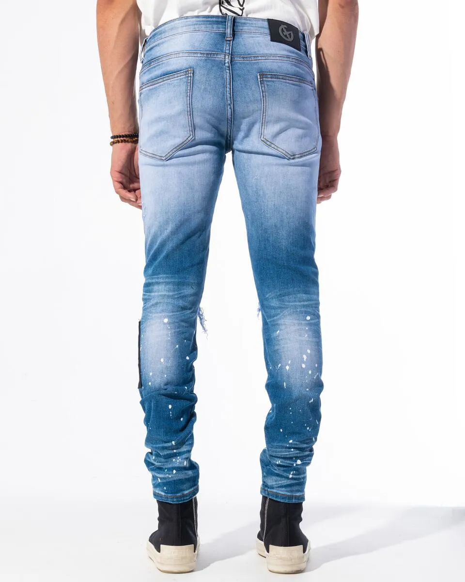 "Resistance" Denim-Blue