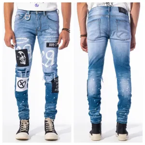"Resistance" Denim-Blue