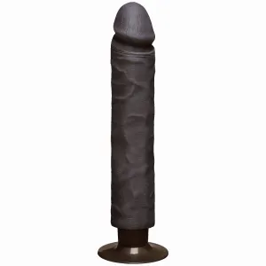Realistic Cock 10 Vibrator Black