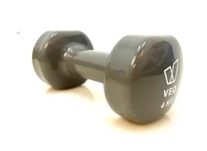 VEO PVC Dipped Dumbbell 4KG