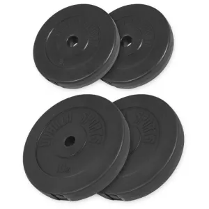 Vinyl Weight Plate Set 30KG - 2 x 5 - 2 x 10KG