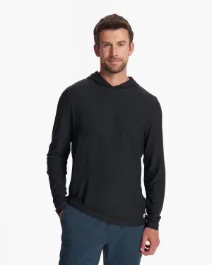 VUORI Strato Tech Hoodie - BLACK HEATHER